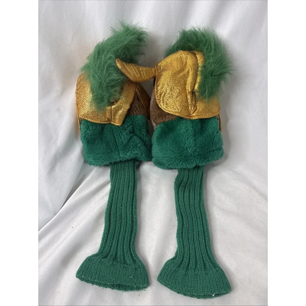 2 MSU Michigan State University Spartans Golf Driver Head Cover Sparty Mascot
